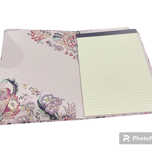 Vera Bradley Folio Clipboard in Hummingbird Park (NWT) - Picture 3 of 4